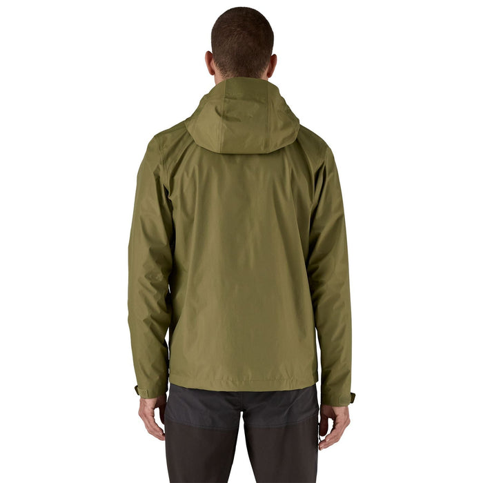 Patagonia Men's Torrentshell 3L Rain Jacket Tent Green Image 03
