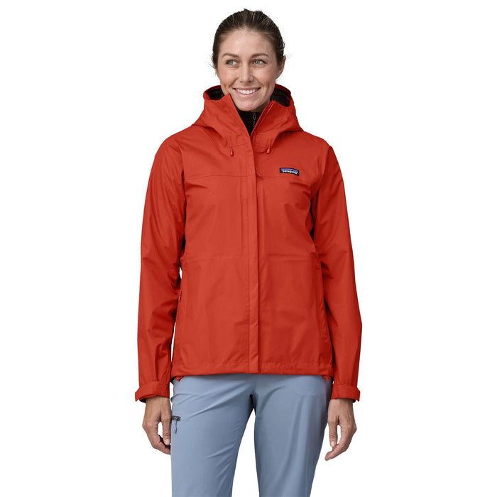 Patagonia Women's Torrentshell 3L Rain Jacket Pimento Red Image 02