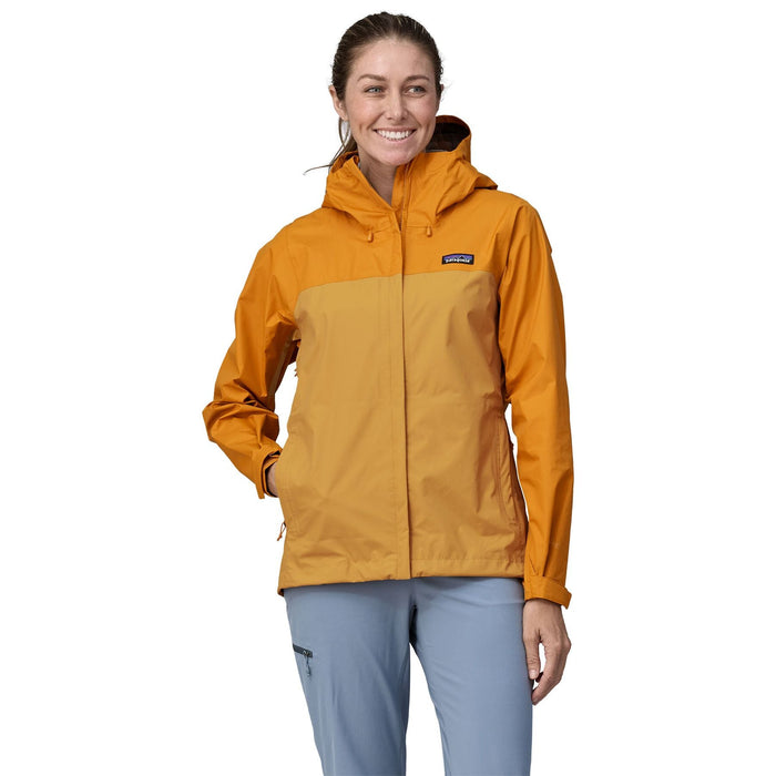 Patagonia Women's Torrentshell 3L Rain Jacket Pufferfish Gold Image 02