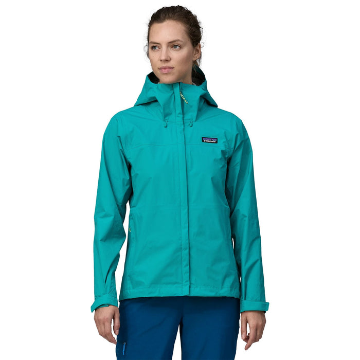 Patagonia Women's Torrentshell 3L Rain Jacket Subtidal Blue Image 02