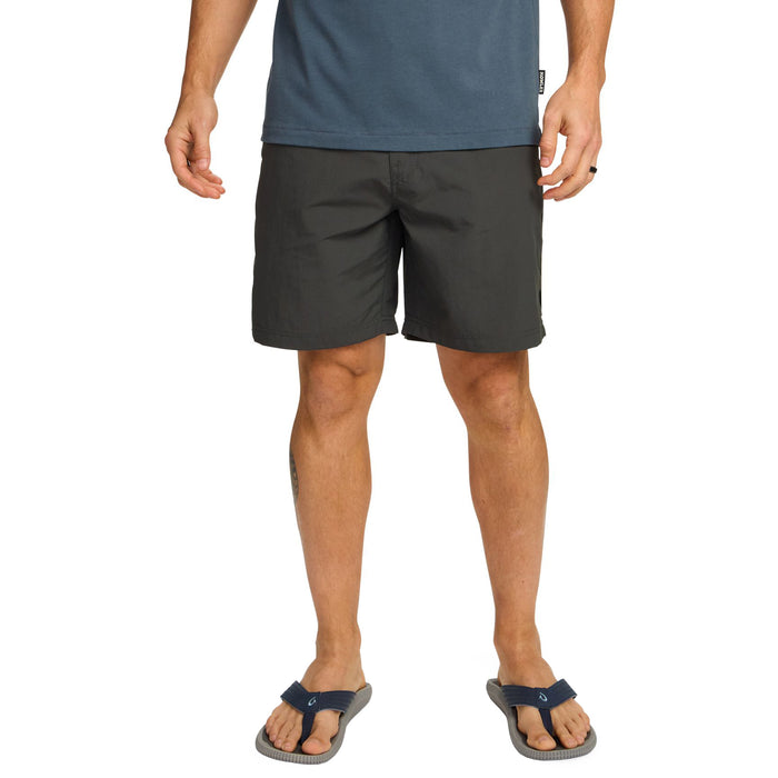 Howler Brothers Horizon Hybrid Shorts - 7.5" Antique Black Image 02