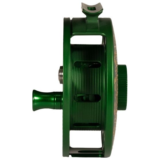 Hatch Custom Drew Wilson Artist Edition Bass Iconic Large Arbor Fly Reel 5 Plus Image 06