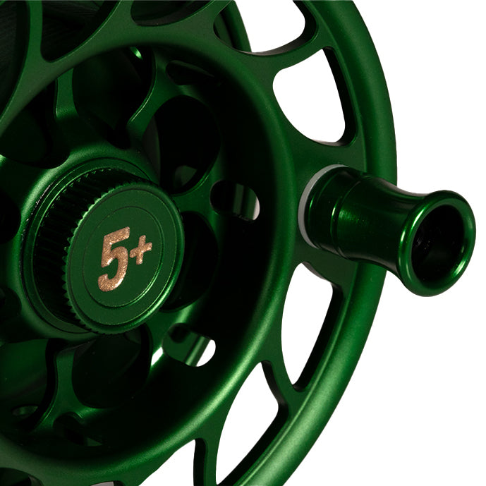 Hatch Custom Drew Wilson Artist Edition Bass Iconic Large Arbor Fly Reel 5 Plus Image 09