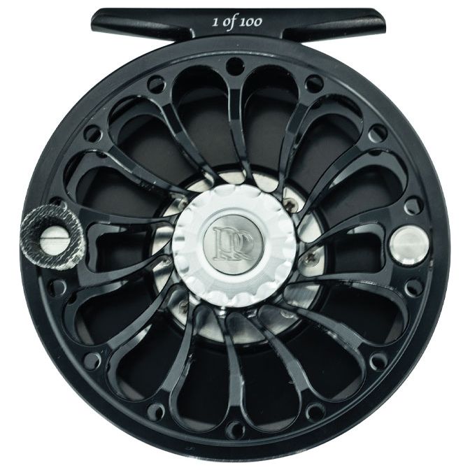 Ross San Miguel Ridge Risers Fly Reel 5/6 Gloss Black Image 02