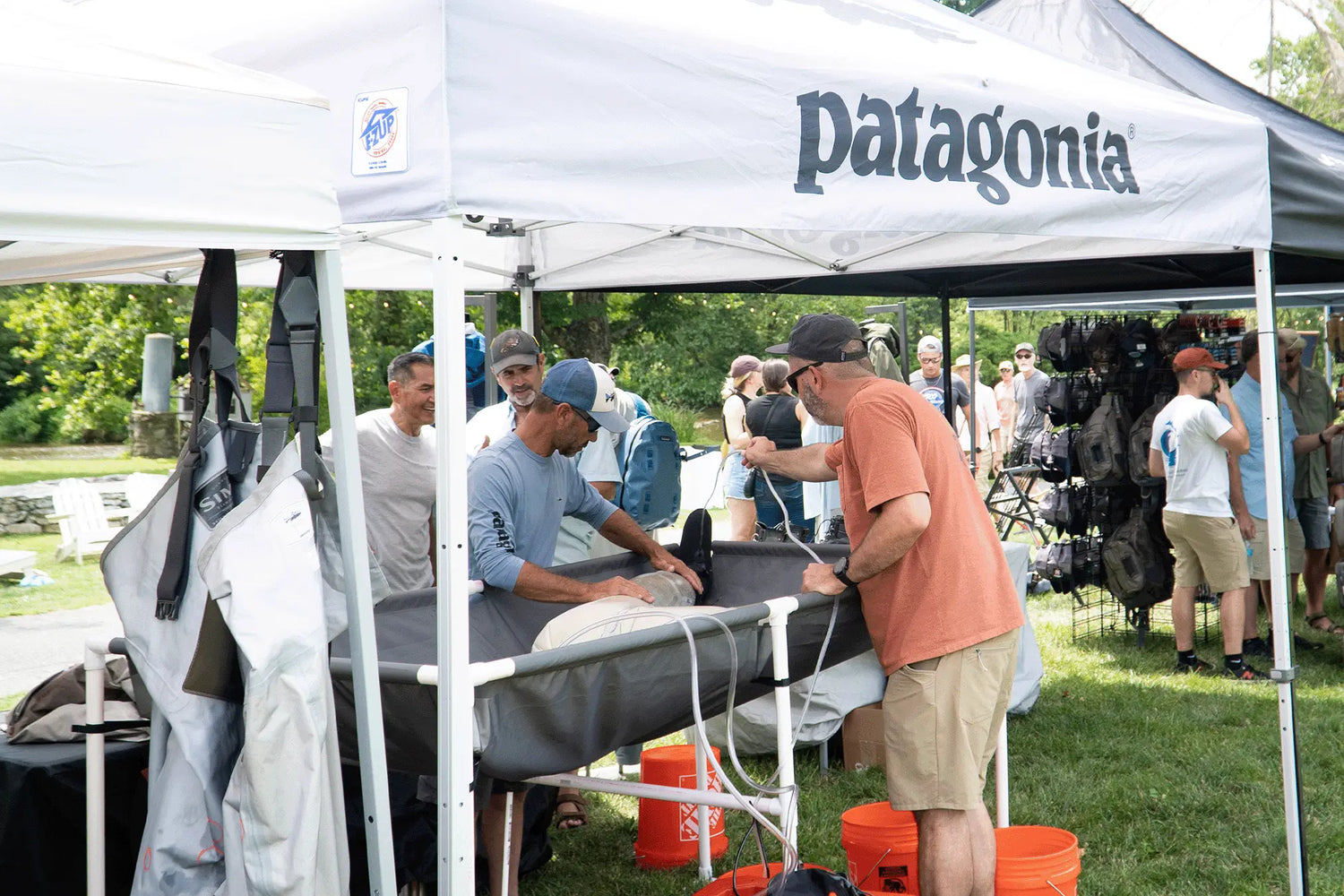 Free Wader Testing with Patagonia