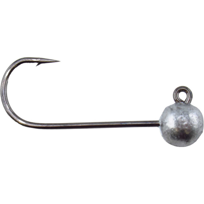 Voodoo Custom Tackle Round Jig Heads - Unpainted Round Lead Jighead Hooks