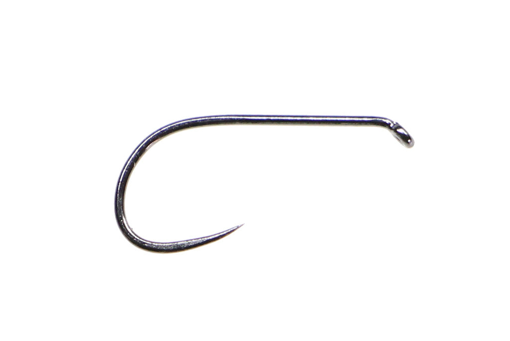 Fulling Mill Ultimate Dry Fly Black Nickel Barbless Hook