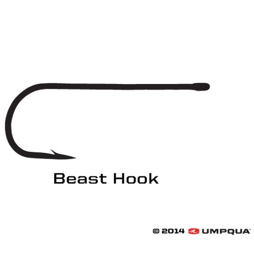 TIEMCO HOOK - BEAST BLACK